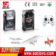 2016 el más nuevo Rc Toys 2.4G 4CH Nano RC Quadcopter con 6-Axis Gyro similar a Mini Nano Drone CX-10 CX10 SJY-8802